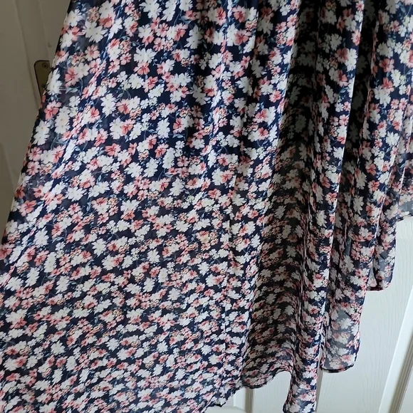 Lily Rose  Hi -lo cold shoulder  dress Sz 1x - Picture 11 of 12